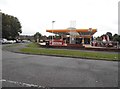 TQ0487 : Shell petrol station on Tilehouse Way, Denham by David Howard