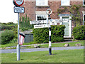SK6770 : Fingerpost, Carpenters Arms. Walesby by Alan Murray-Rust