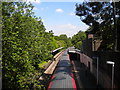 Chessington South station from above