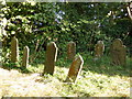 Gravestones in the Jewish Cemetery in Falmouth