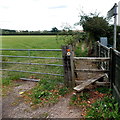 Public footpath from Stratford-upon-Avon to Snitterfield