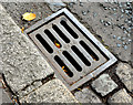 "Patent" grating cover, Belfast (August 2014)