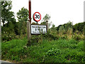 TM0135 : Thorington Street Village name sign by Geographer