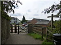 Delamere way signpost at Hillfoot Farm