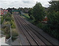 Railway footbridge, Melton Mowbray