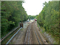 Railway east of Chorleywood station