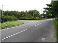 The turn-off for Strangford at the staggered Crew Road/Ballyhornan Road junction