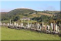 Cemetery and school at Rogart