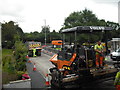 Road resurfacing, Gors Goch