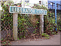 Liberator Close (road sign)