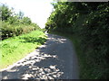 View north along Ballytrustan Road