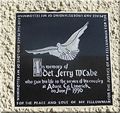 R4646 : In Memory of Det Jerry McCabe by Ian S