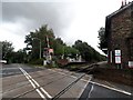 Westerfield railway station and level crossing