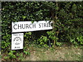 Church Street sign