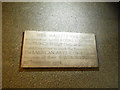 TQ3281 : Barbican tour: dedication stone by Stephen Craven