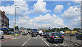 A406 enters the Hanger Lane Gyratory