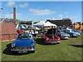 Classic cars on display at Barry