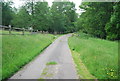 Footpath to Brooklands