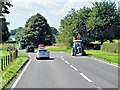 Tractor on Congleton Road (A34)