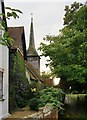 The approach to Ilmer church (2)