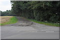 Track and footpath to Alton Grange