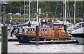 J5082 : Relief Lifeboat at Bangor Marina by Rossographer