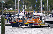 J5082 : Relief Lifeboat at Bangor Marina by Rossographer