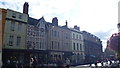 Part of Broad Street, Oxford on a summer afternoon