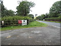 The entrance to Woodlands Park Stables