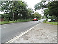 The entrance to Woodlands Park Stables on Woodlands Lane