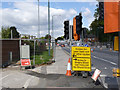 SK5538 : Diversion signs on Abbey Street by Alan Murray-Rust