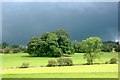 ST5252 : Stormy Sunlight on Chancellors Farm by Des Blenkinsopp