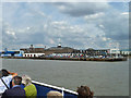 Tilbury Cruise Terminal and former Tilbury Riverside station