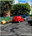 Royal Mail van in Pontycymer