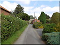 TF3866 : Church Lane, Hundleby, Spilsby by Ian S