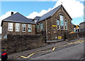 Ivor Street side of Ffaldau Primary School, Pontycymer