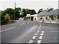 The B30 at its junction with Carrive Road at Silverbridge