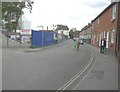 Looking southwest along St Peter?s Lane