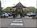 Pedestrian approach to Tescos