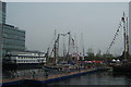 View of Tall Ships Festival vessels docked in Wood Wharf #5