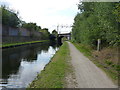 Railway Main Line crosses canal Main Line