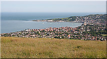 SZ0379 : Swanage and Swanage Bay by Anne Burgess