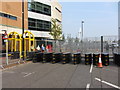 NATO conference security barriers