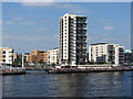 Apartments beside Roath Basin