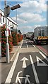 Cycle path beside the North Circular