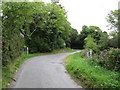 The Ballinasack Road approaching the junction with Tullymareeve Road