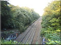 The railway line by Lancaster Road, Crouch End