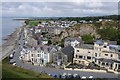 View over Marine Crescent, Criccieth