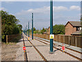 Looking north from Compton Acres tram stop