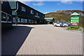 Glenshee Ski area cafe and buildings